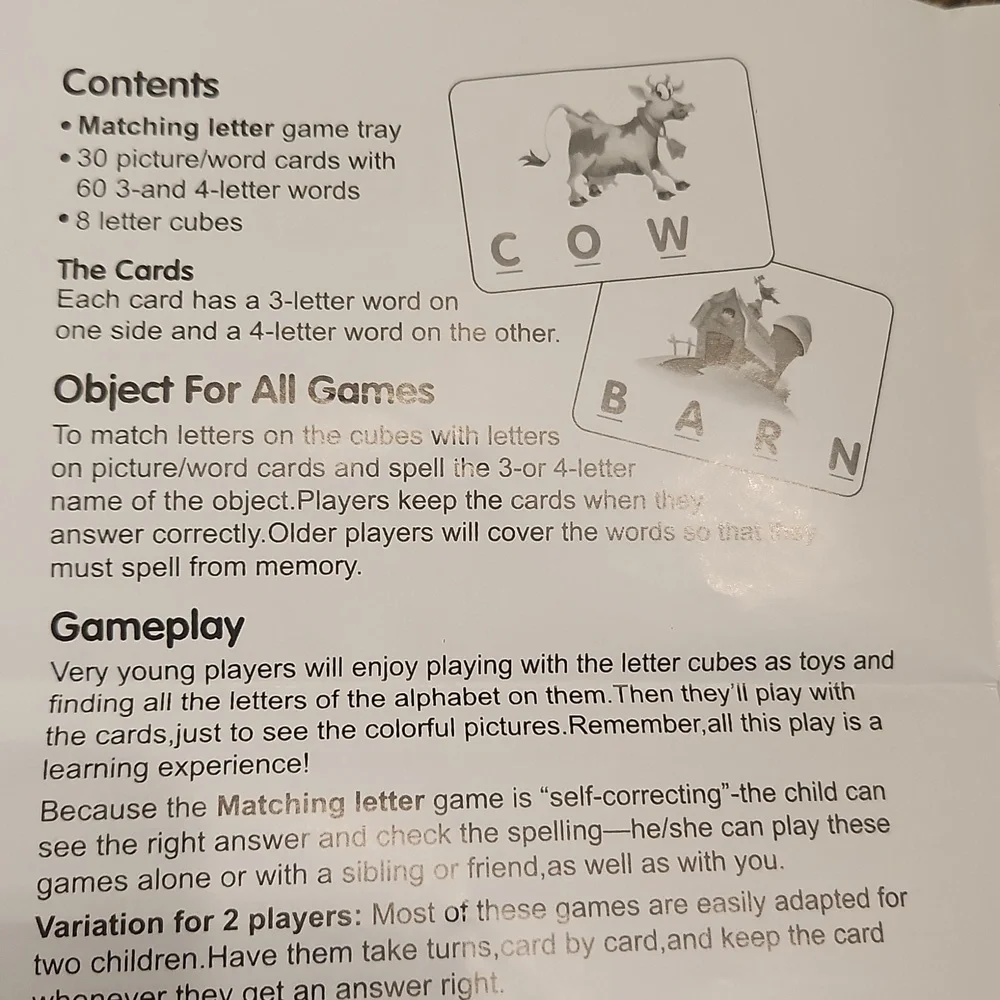 Matching Letters Game - Picture 6 of 16
